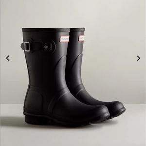 Black Mid-Calf Original Hunter Boots